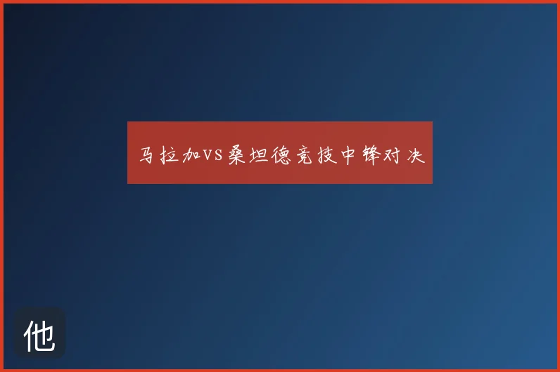 马拉加vs桑坦德竞技中锋对决